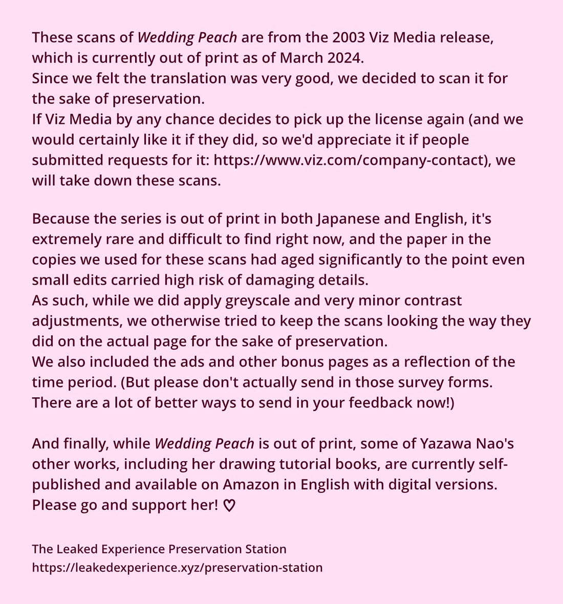 Wedding Peach chapter 6 page 1