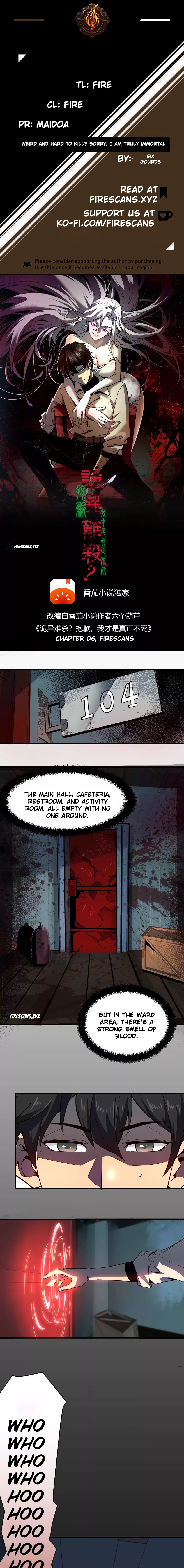 Weird And Hard To Kill? Sorry, I’M The Real Immortal chapter 6 page 1