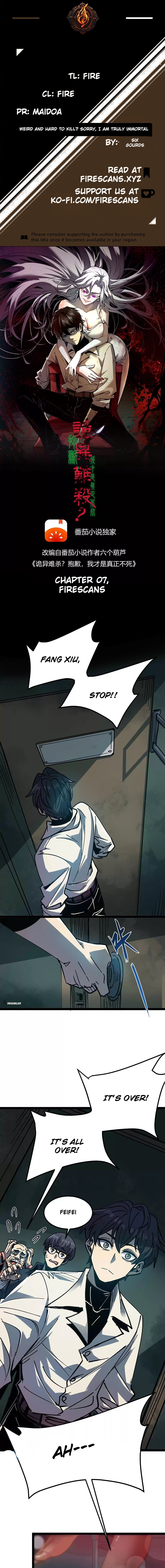 Weird And Hard To Kill? Sorry, I’M The Real Immortal chapter 7 page 1