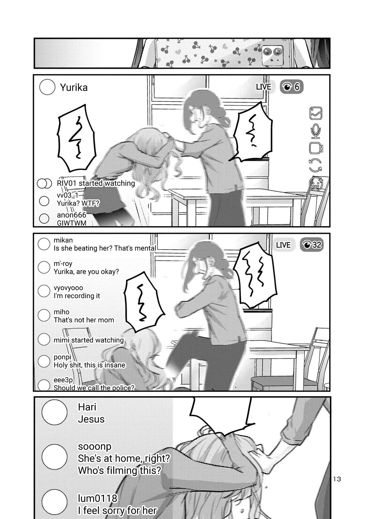 "Welcome Home, Papa" chapter 10 page 13