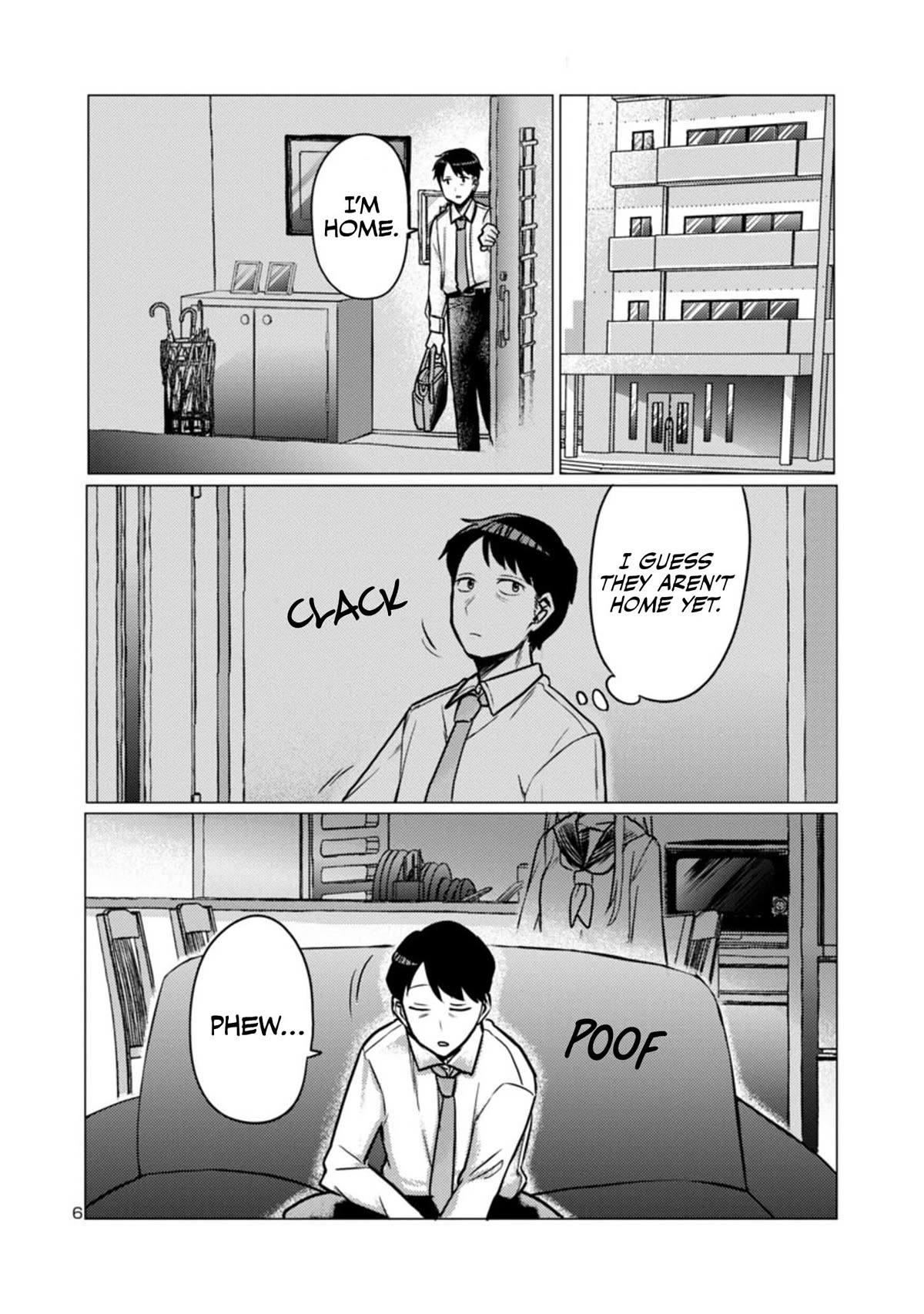 "Welcome Home, Papa" chapter 2 page 6