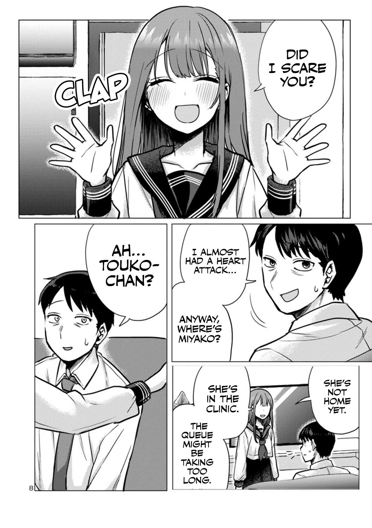 "Welcome Home, Papa" chapter 2 page 8