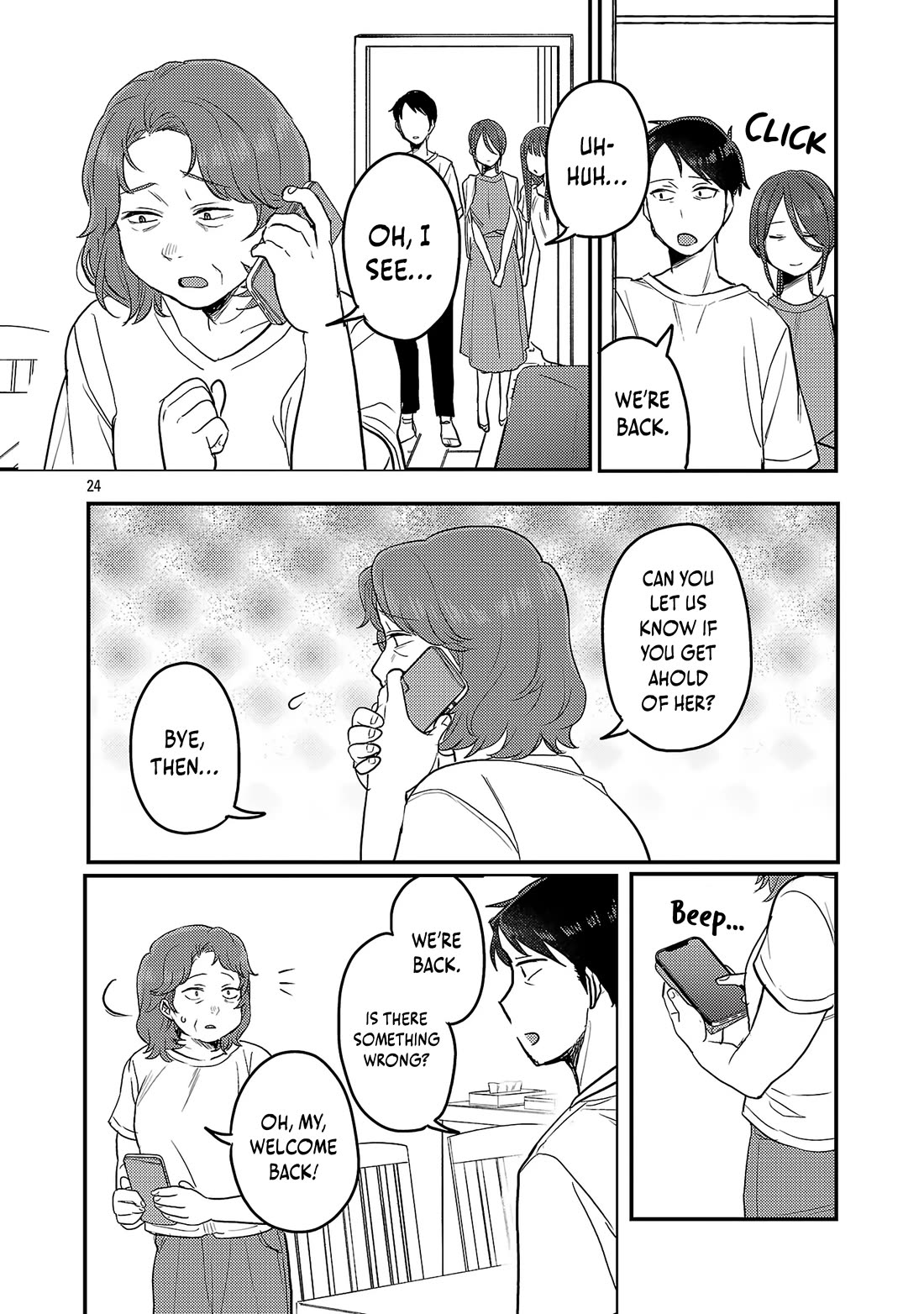 "Welcome Home, Papa" chapter 24 page 25