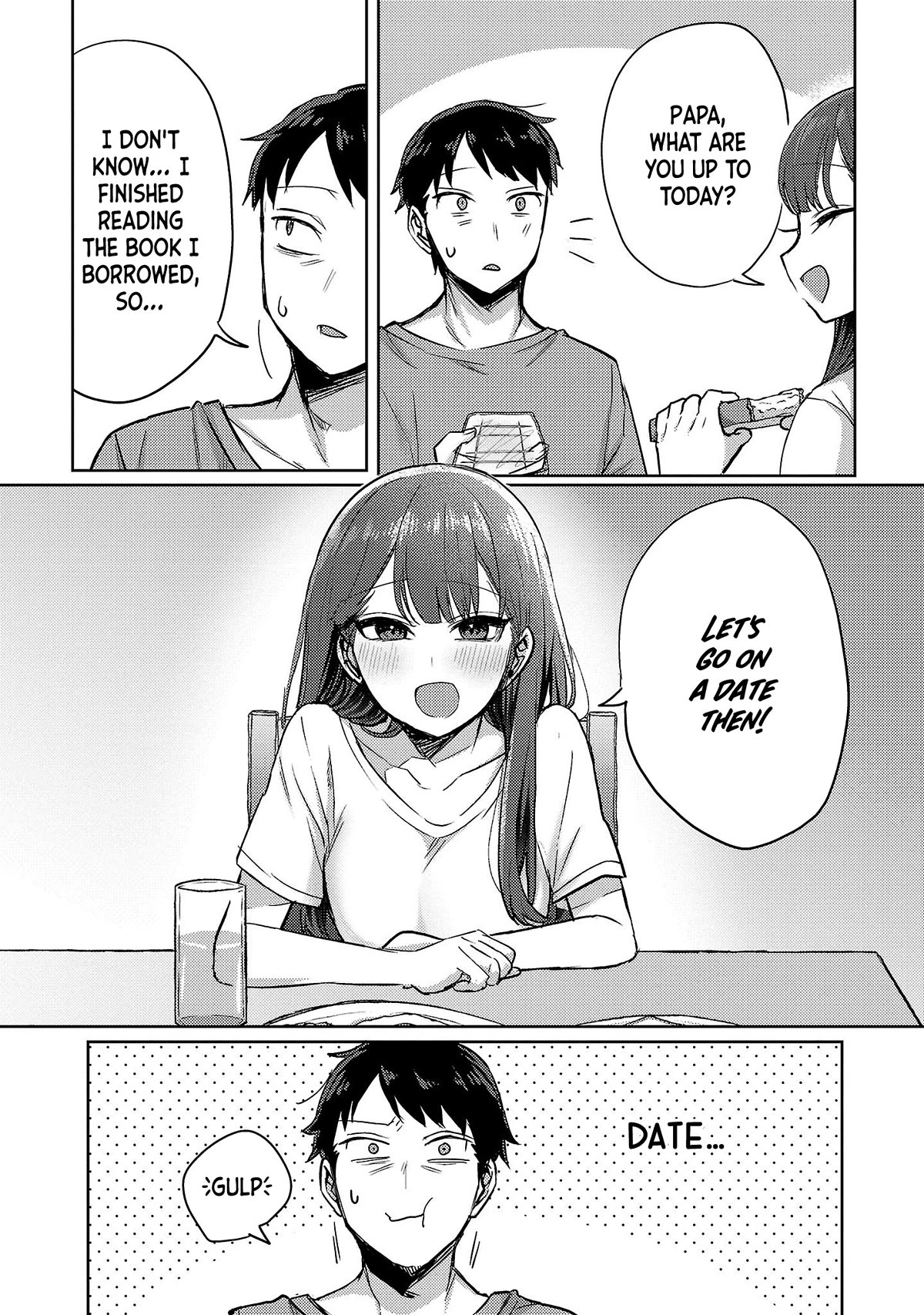 "Welcome Home, Papa" chapter 4 page 13