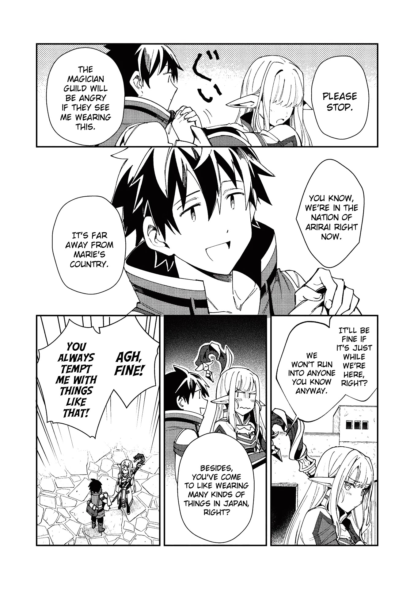 Welcome to Japan, Elf-san. chapter 20 page 19