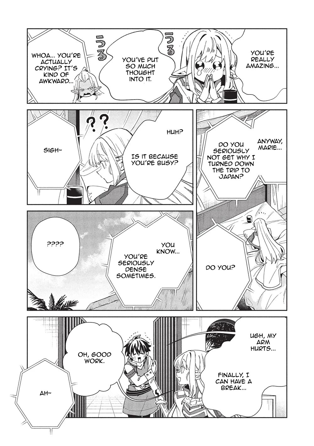 Welcome to Japan, Elf-san. chapter 61 page 12