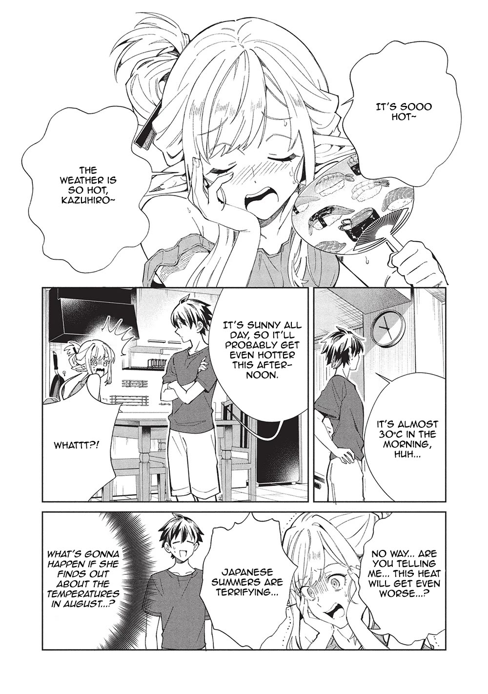 Welcome to Japan, Elf-san. chapter 61 page 21