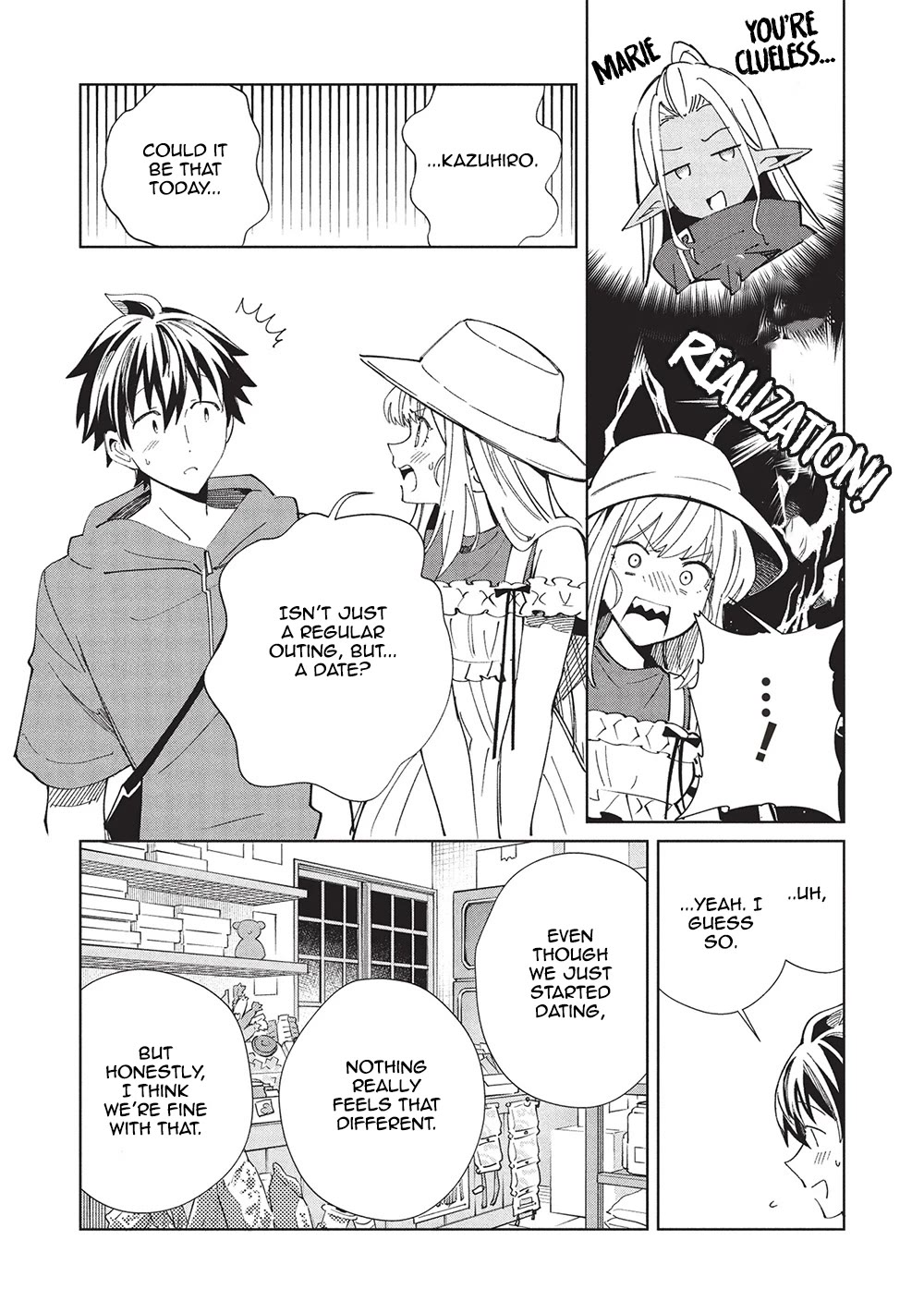 Welcome to Japan, Elf-san. chapter 61 page 34