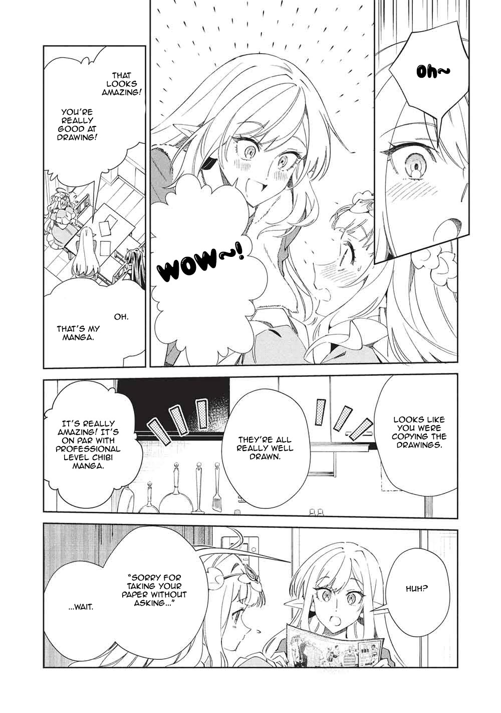 Welcome to Japan, Elf-san. chapter 68 page 28