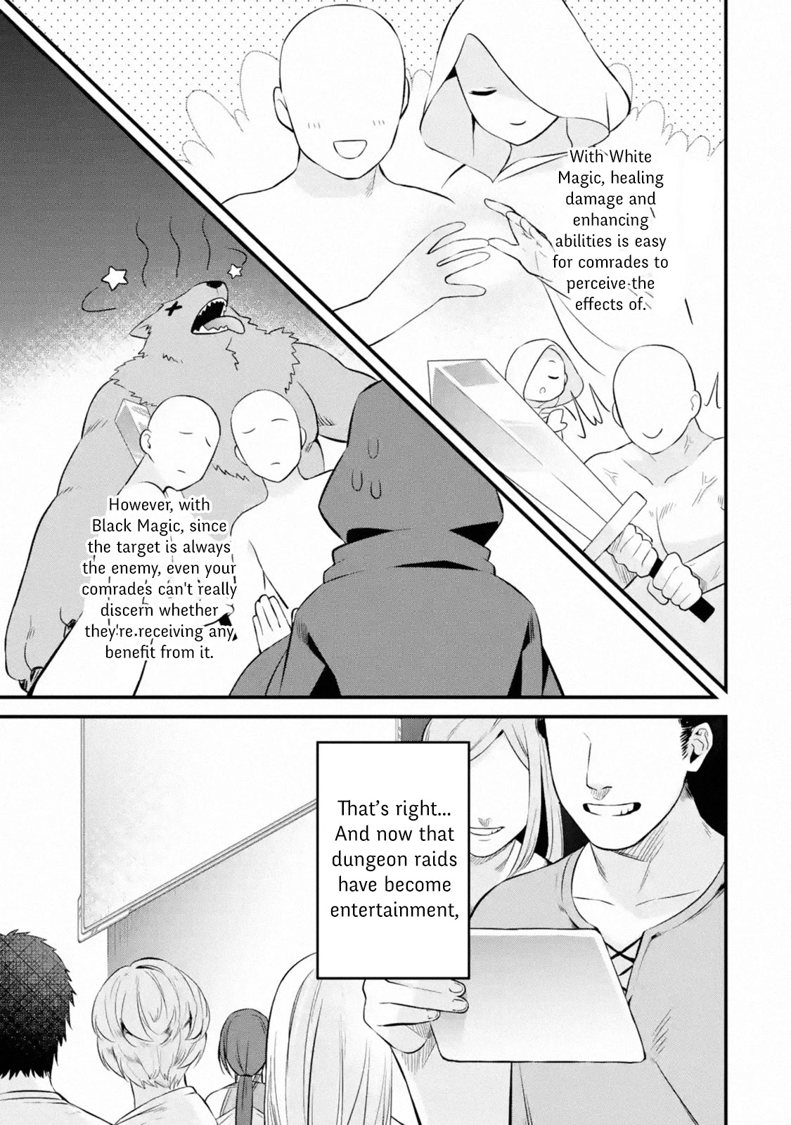 Welcome to the Impregnable Demon King Castle ~The Black Mage Who Got Kicked Out of the Hero Party Due to His Unnecessary Debuffs Gets Welcomed by the Top Brass of the Demon King's Army~ chapter 1.1 page 35