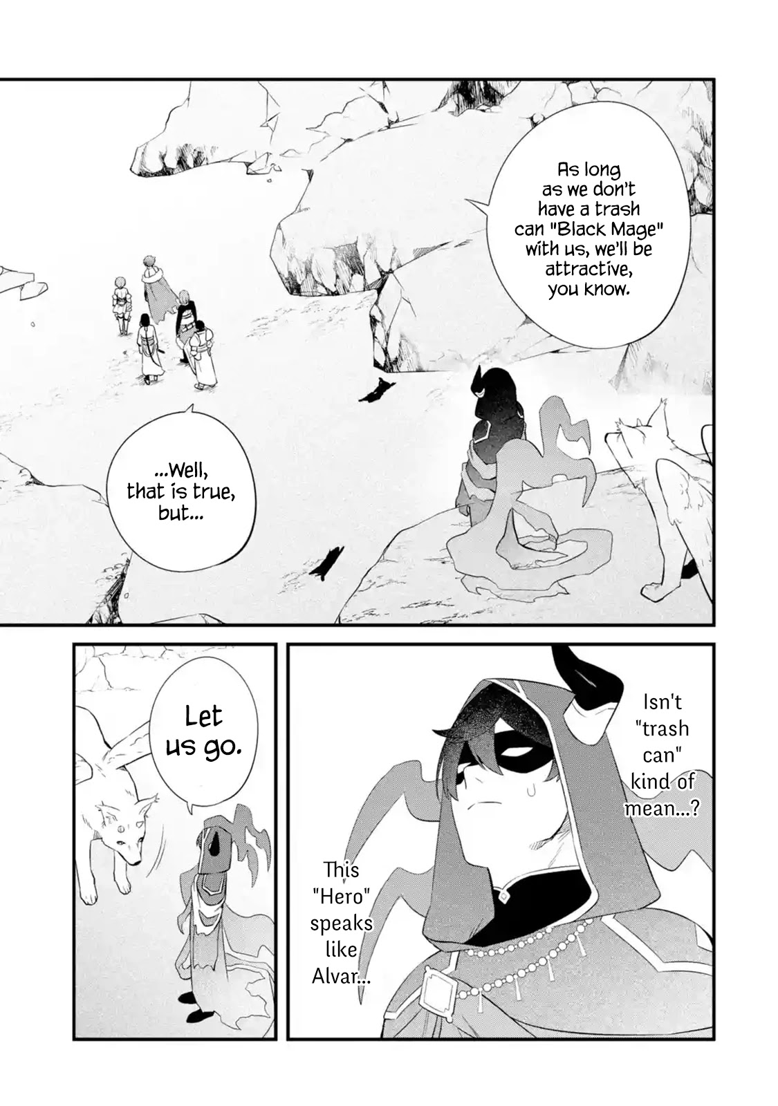 Welcome to the Impregnable Demon King Castle ~The Black Mage Who Got Kicked Out of the Hero Party Due to His Unnecessary Debuffs Gets Welcomed by the Top Brass of the Demon King's Army~ chapter 10 page 13