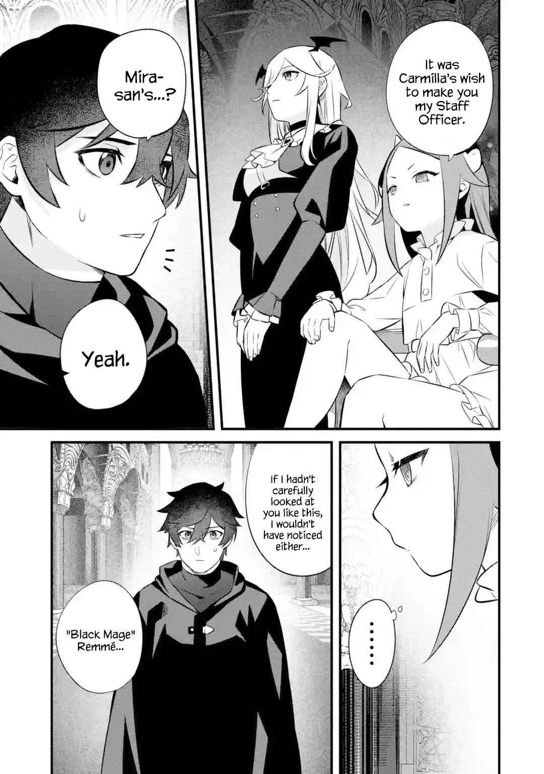 Welcome to the Impregnable Demon King Castle ~The Black Mage Who Got Kicked Out of the Hero Party Due to His Unnecessary Debuffs Gets Welcomed by the Top Brass of the Demon King's Army~ chapter 4 page 13