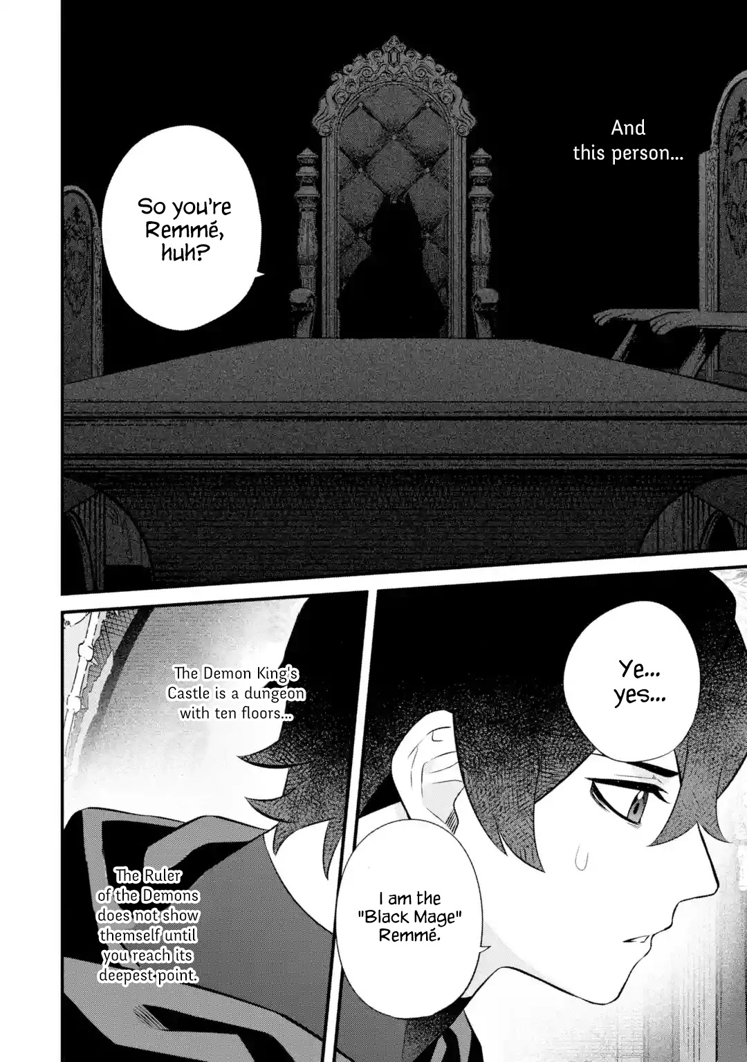 Welcome to the Impregnable Demon King Castle ~The Black Mage Who Got Kicked Out of the Hero Party Due to His Unnecessary Debuffs Gets Welcomed by the Top Brass of the Demon King's Army~ chapter 4 page 4