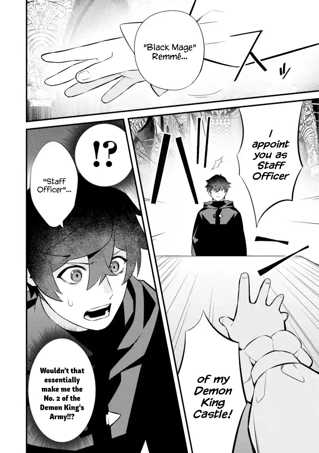 Welcome to the Impregnable Demon King Castle ~The Black Mage Who Got Kicked Out of the Hero Party Due to His Unnecessary Debuffs Gets Welcomed by the Top Brass of the Demon King's Army~ chapter 4 page 8