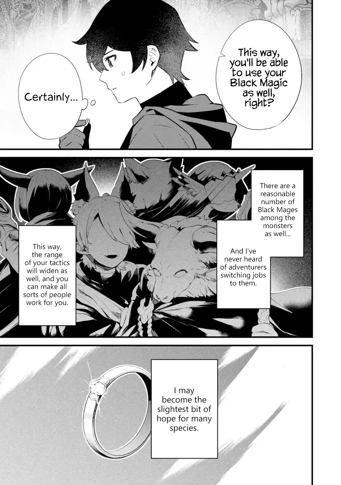 Welcome to the Impregnable Demon King Castle ~The Black Mage Who Got Kicked Out of the Hero Party Due to His Unnecessary Debuffs Gets Welcomed by the Top Brass of the Demon King's Army~ chapter 5 page 31