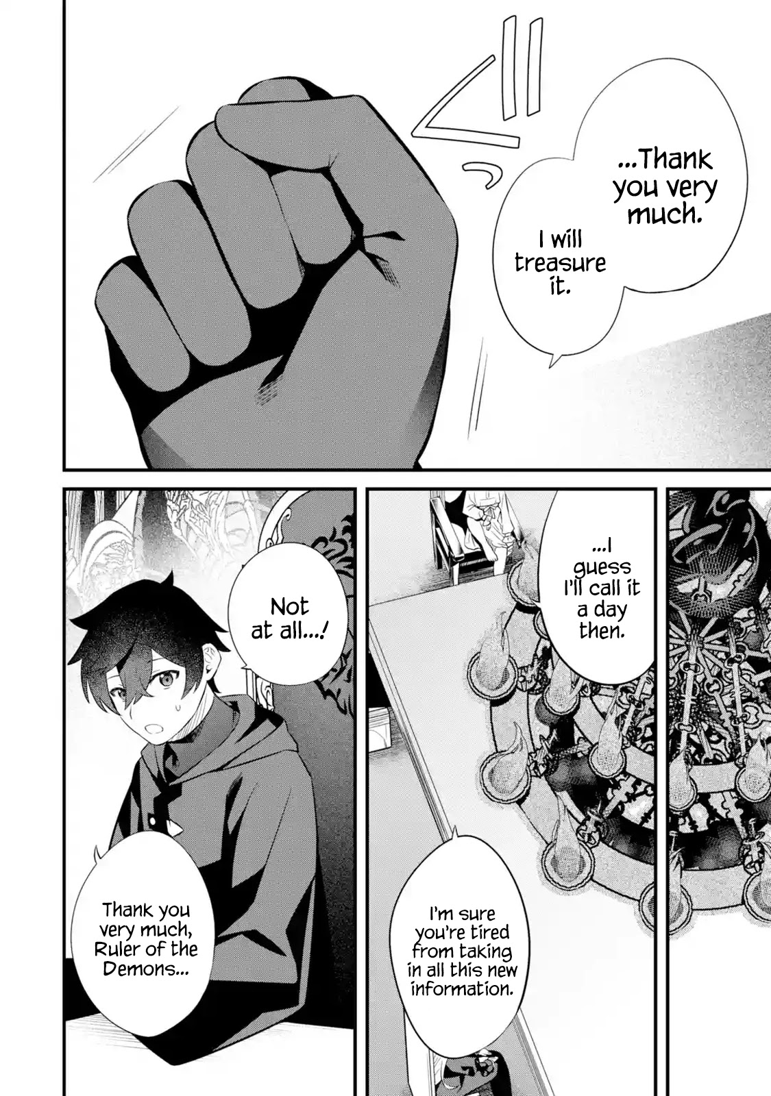 Welcome to the Impregnable Demon King Castle ~The Black Mage Who Got Kicked Out of the Hero Party Due to His Unnecessary Debuffs Gets Welcomed by the Top Brass of the Demon King's Army~ chapter 5 page 34