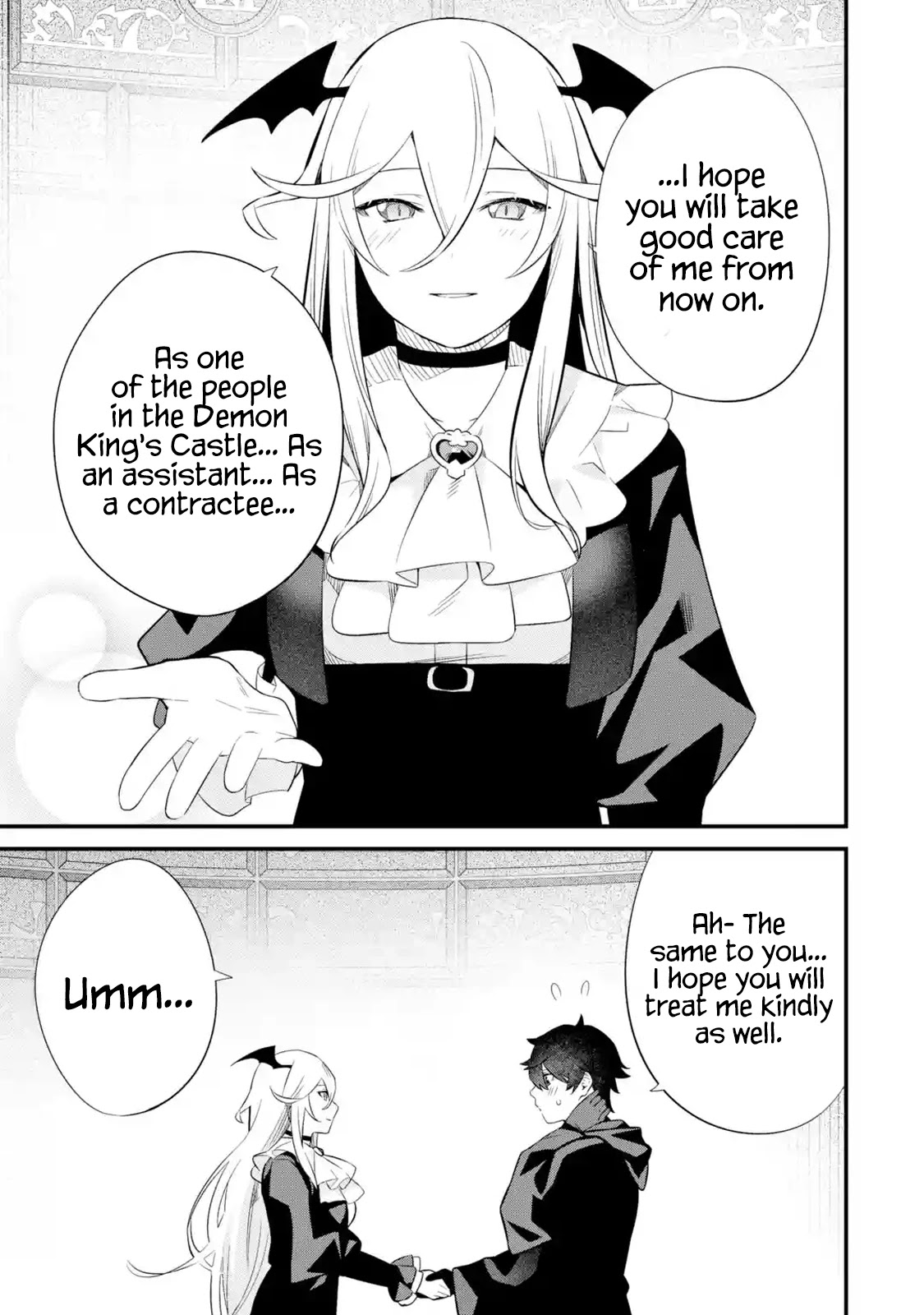 Welcome to the Impregnable Demon King Castle ~The Black Mage Who Got Kicked Out of the Hero Party Due to His Unnecessary Debuffs Gets Welcomed by the Top Brass of the Demon King's Army~ chapter 5 page 57