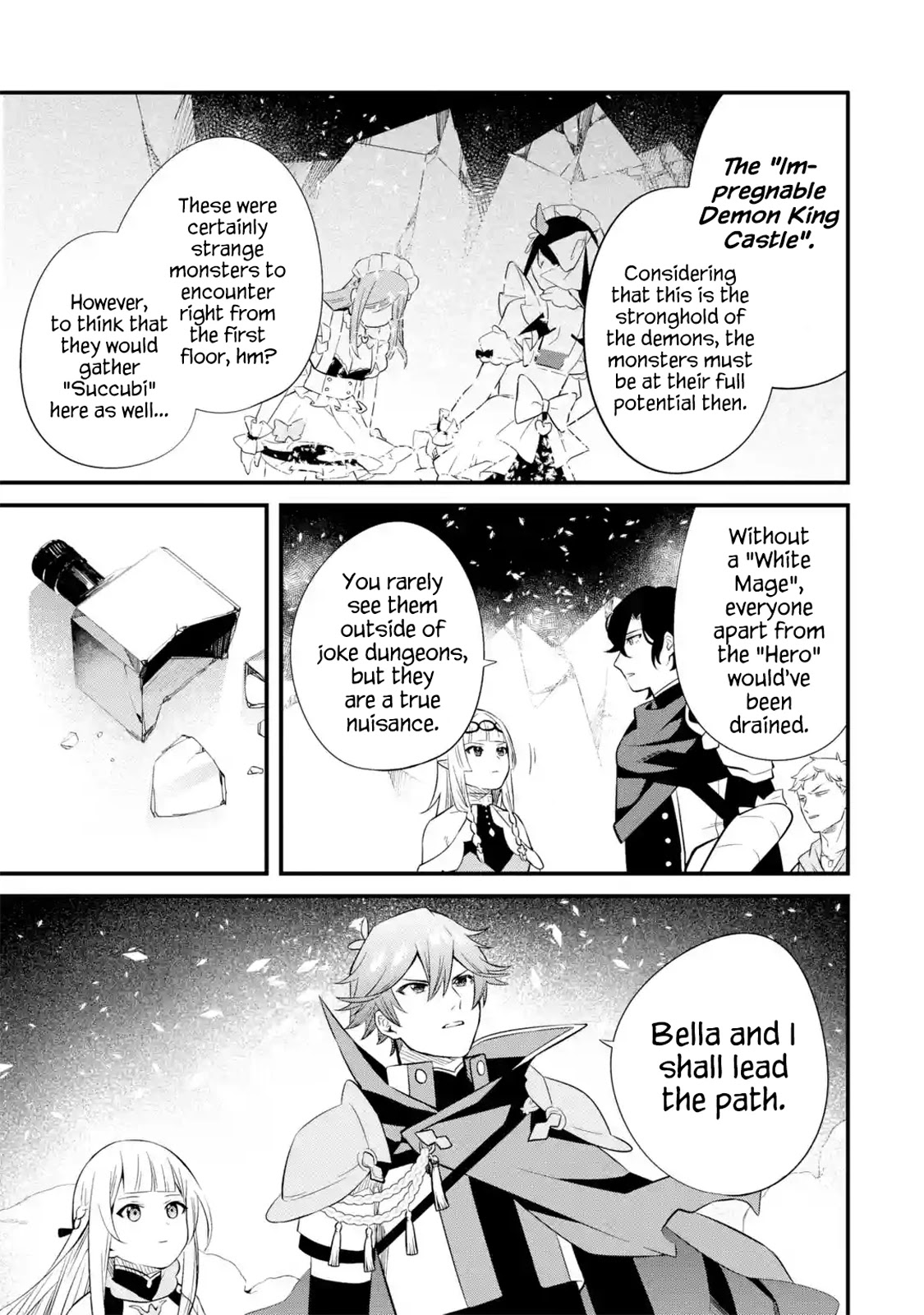 Welcome to the Impregnable Demon King Castle ~The Black Mage Who Got Kicked Out of the Hero Party Due to His Unnecessary Debuffs Gets Welcomed by the Top Brass of the Demon King's Army~ chapter 8 page 11