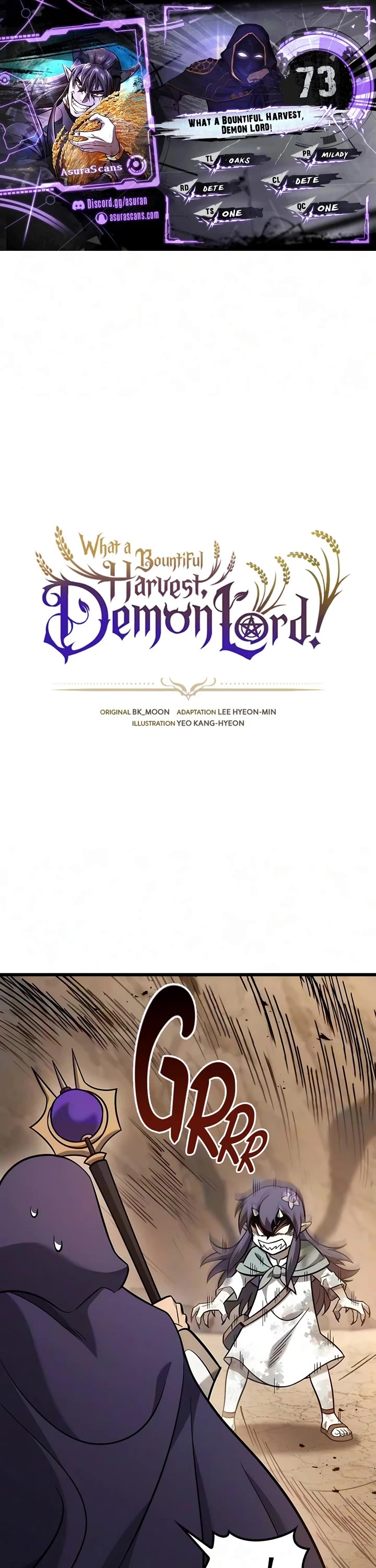 What a Bountiful Harvest, Demon Lord! chapter 73 page 1