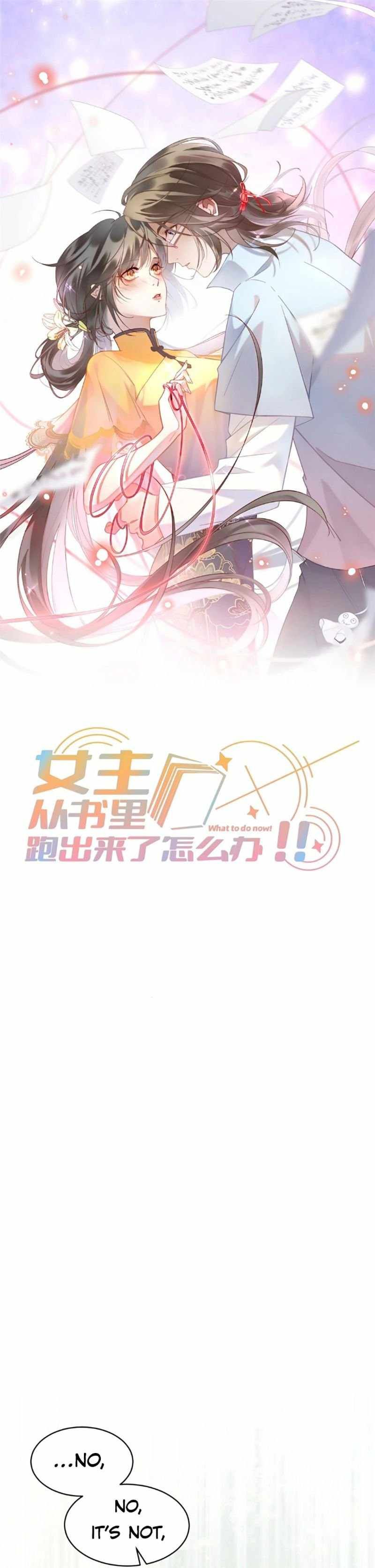 What Do You Do If the Heroine Escapes From Your Novel chapter 3 page 2