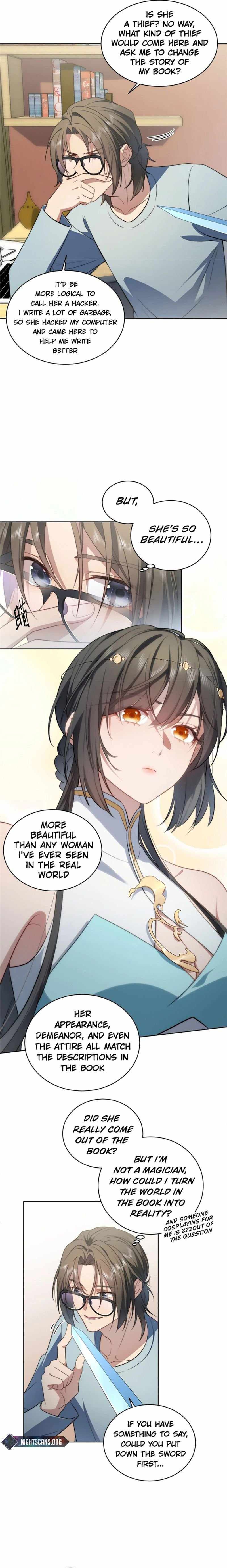 What Do You Do If the Heroine Escapes From Your Novel chapter 3 page 5