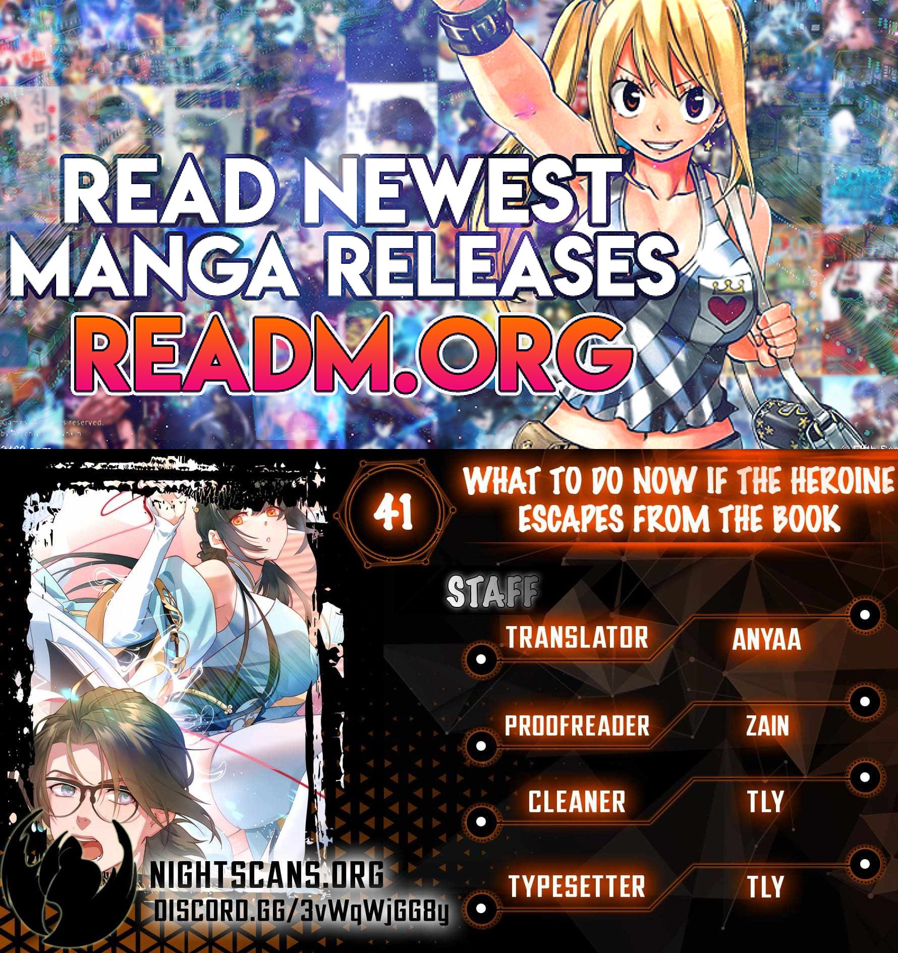 What Do You Do If the Heroine Escapes From Your Novel chapter 41 page 1