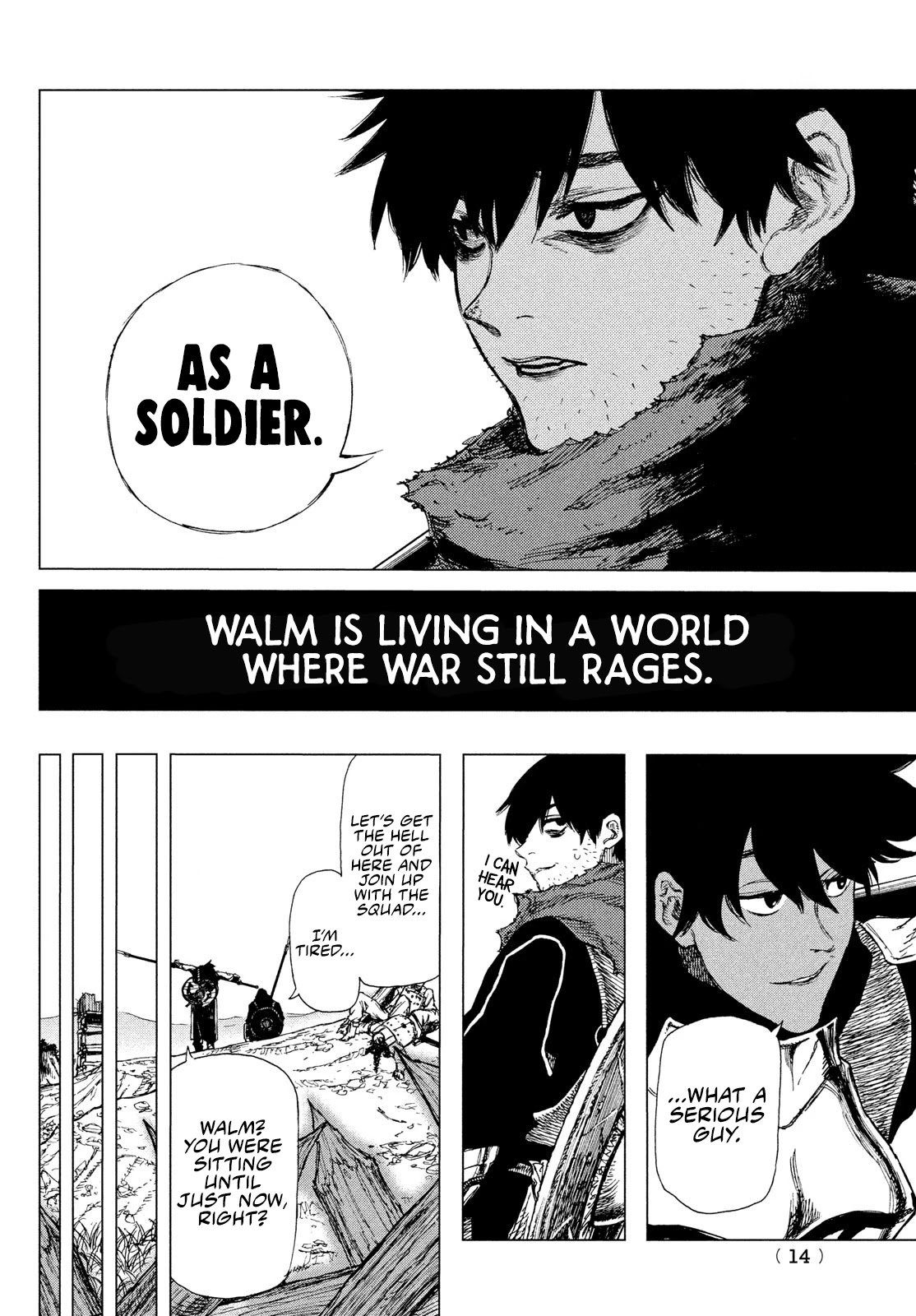 What Do You Wish For With Those Murky Eyes: Record of Highserk War chapter 1 page 11