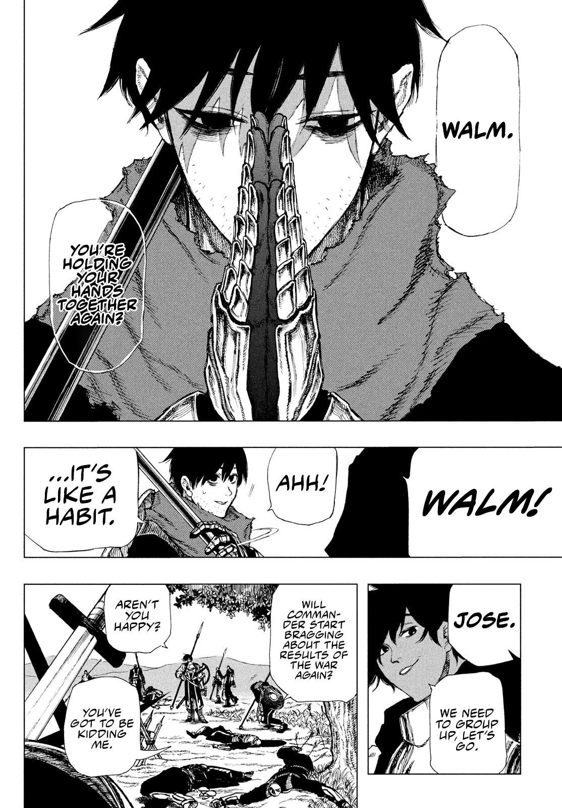 What Do You Wish For With Those Murky Eyes: Record of Highserk War chapter 1 page 9