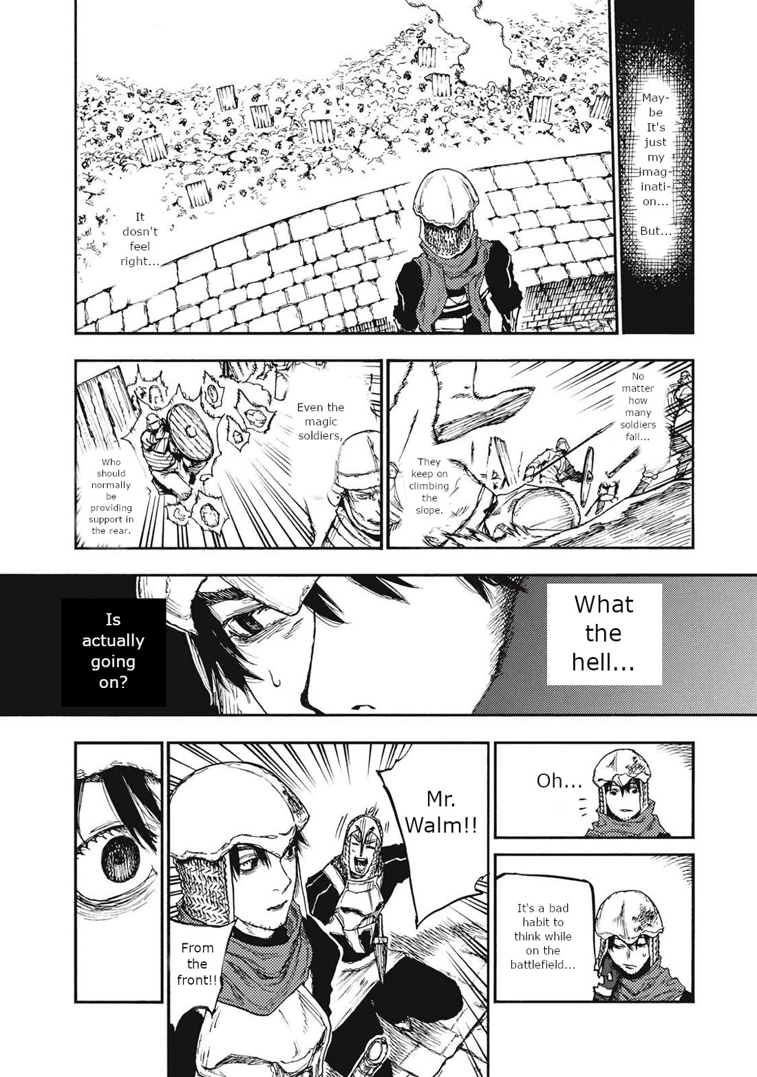 What Do You Wish For With Those Murky Eyes: Record of Highserk War chapter 16.5 page 1