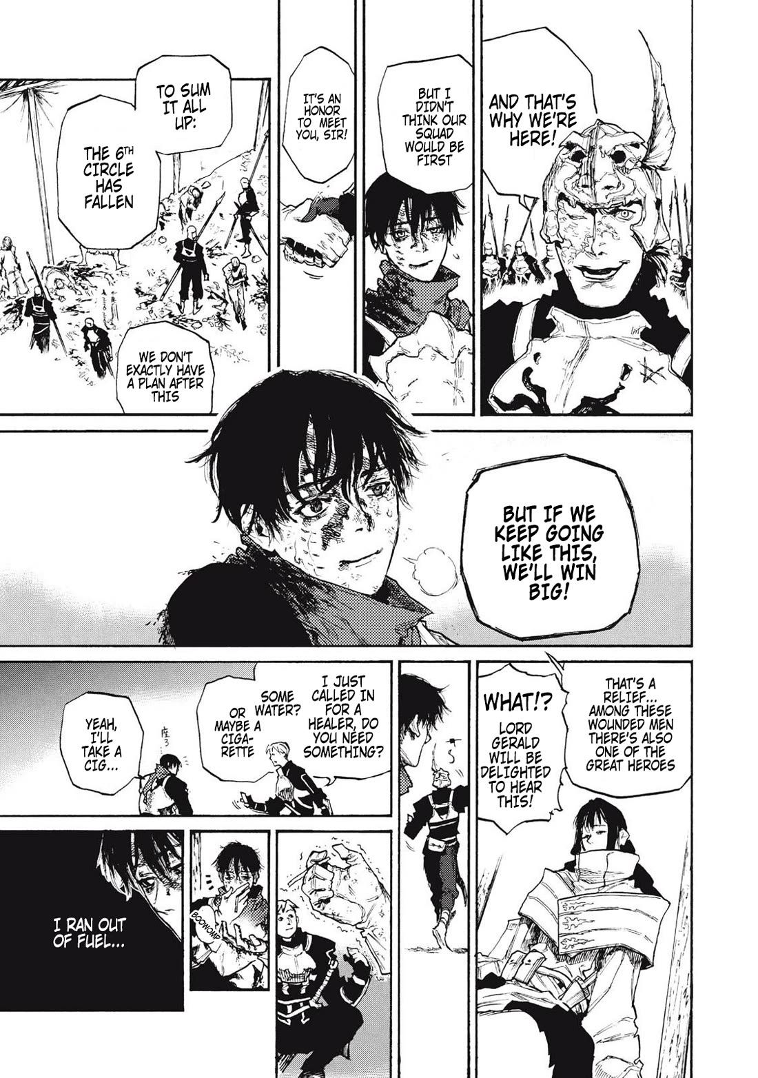 What Do You Wish For With Those Murky Eyes: Record of Highserk War chapter 20 page 37