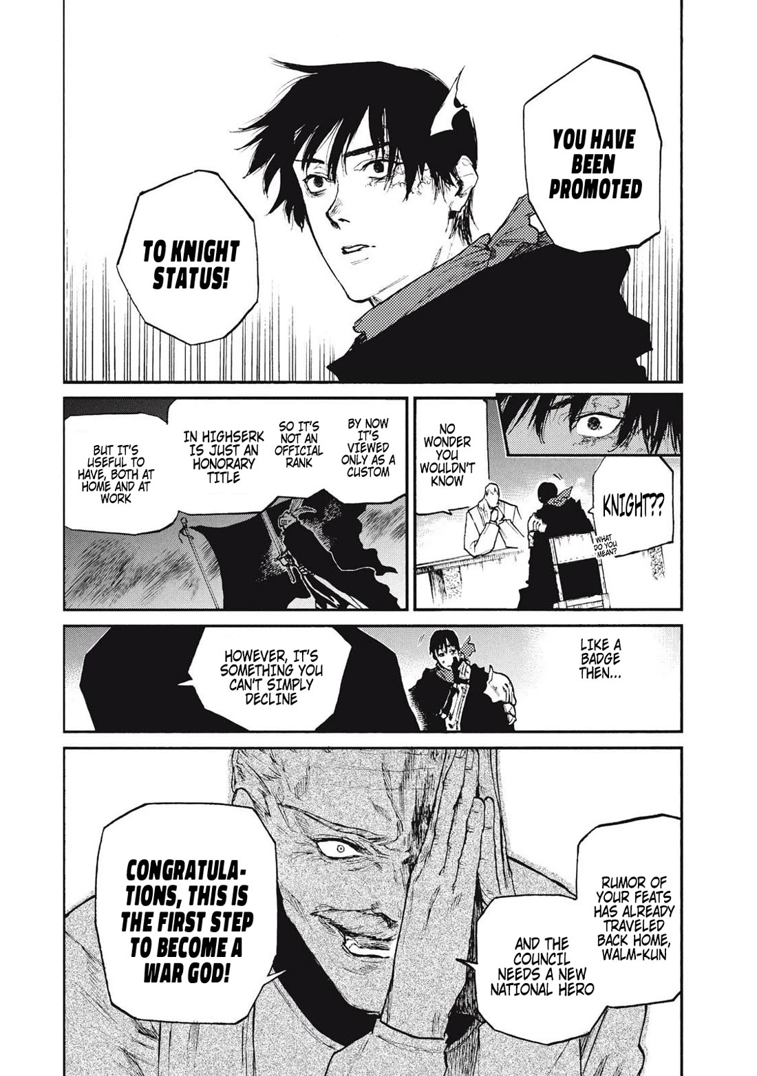 What Do You Wish For With Those Murky Eyes: Record of Highserk War chapter 21 page 11