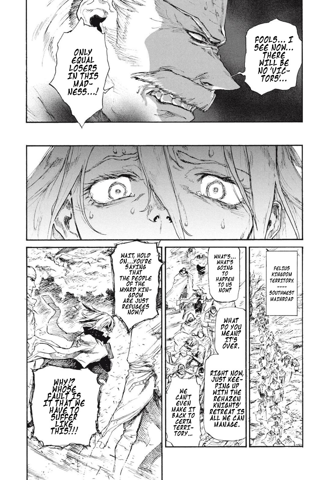 What Do You Wish For With Those Murky Eyes: Record of Highserk War chapter 22 page 10