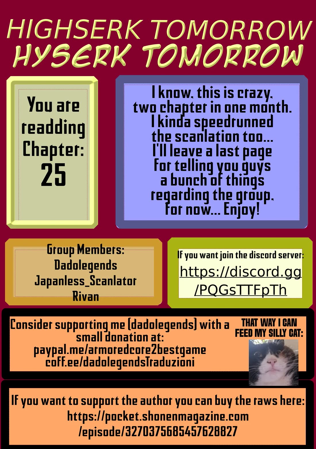 What Do You Wish For With Those Murky Eyes: Record of Highserk War chapter 25 page 1