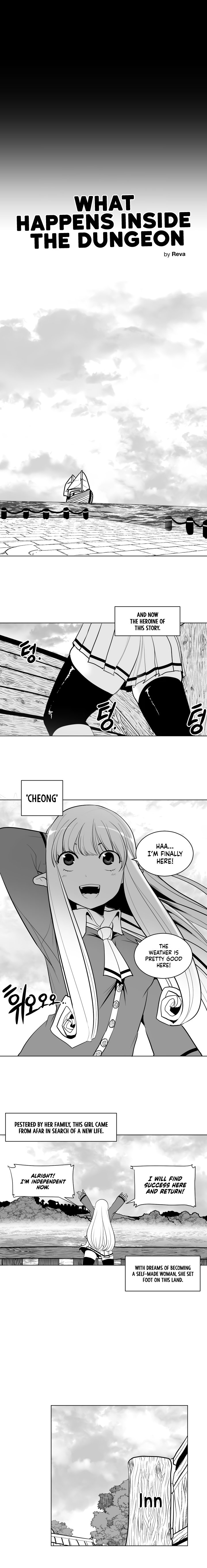 What Happens Inside the Dungeon chapter 1 page 8