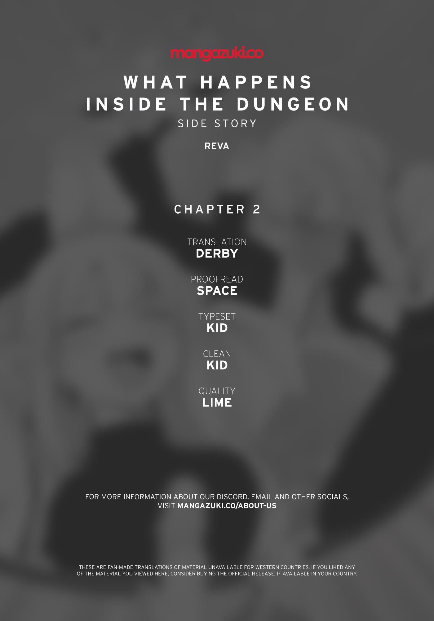 What Happens Inside the Dungeon chapter 112 page 1