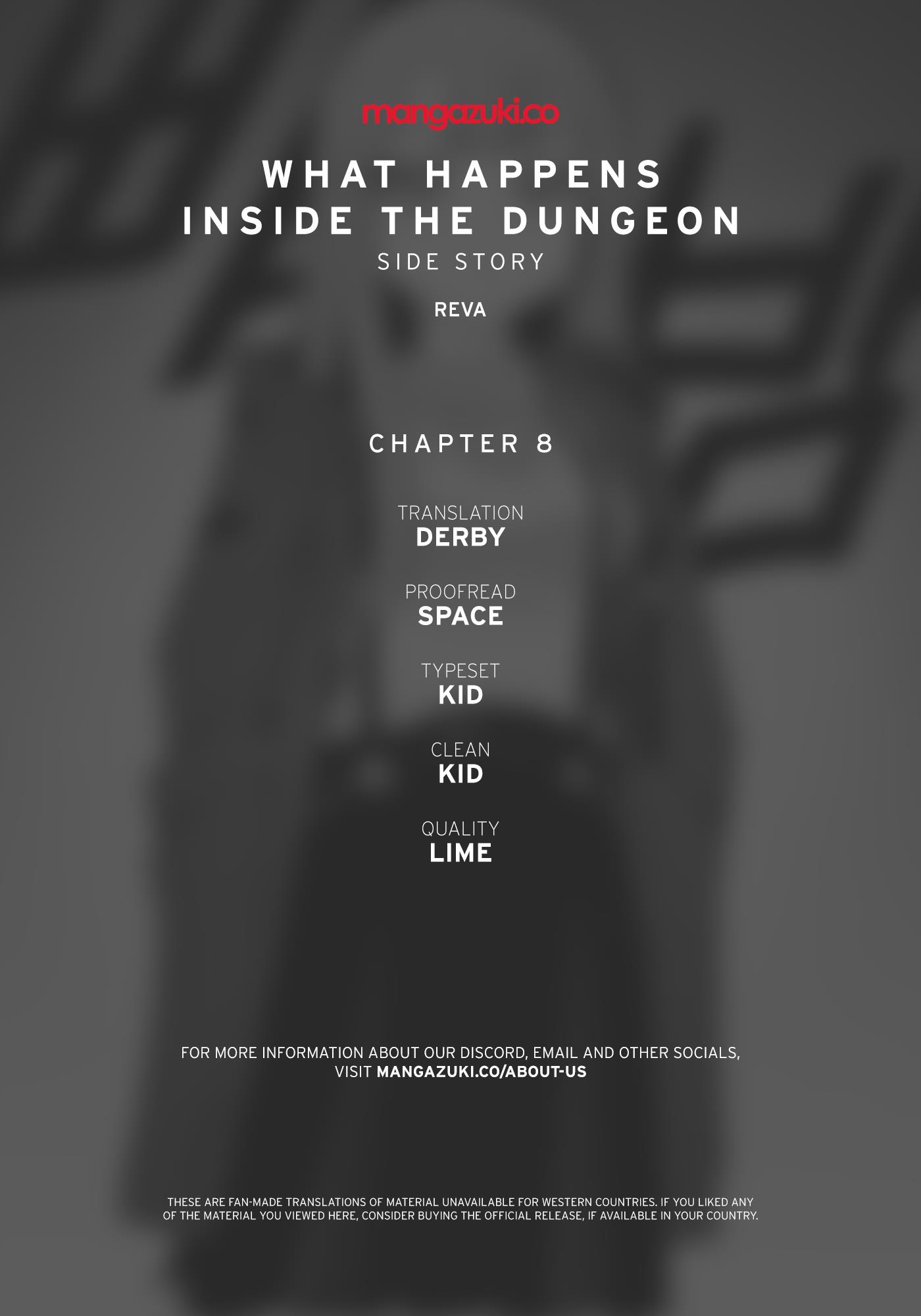 What Happens Inside the Dungeon chapter 118 page 1