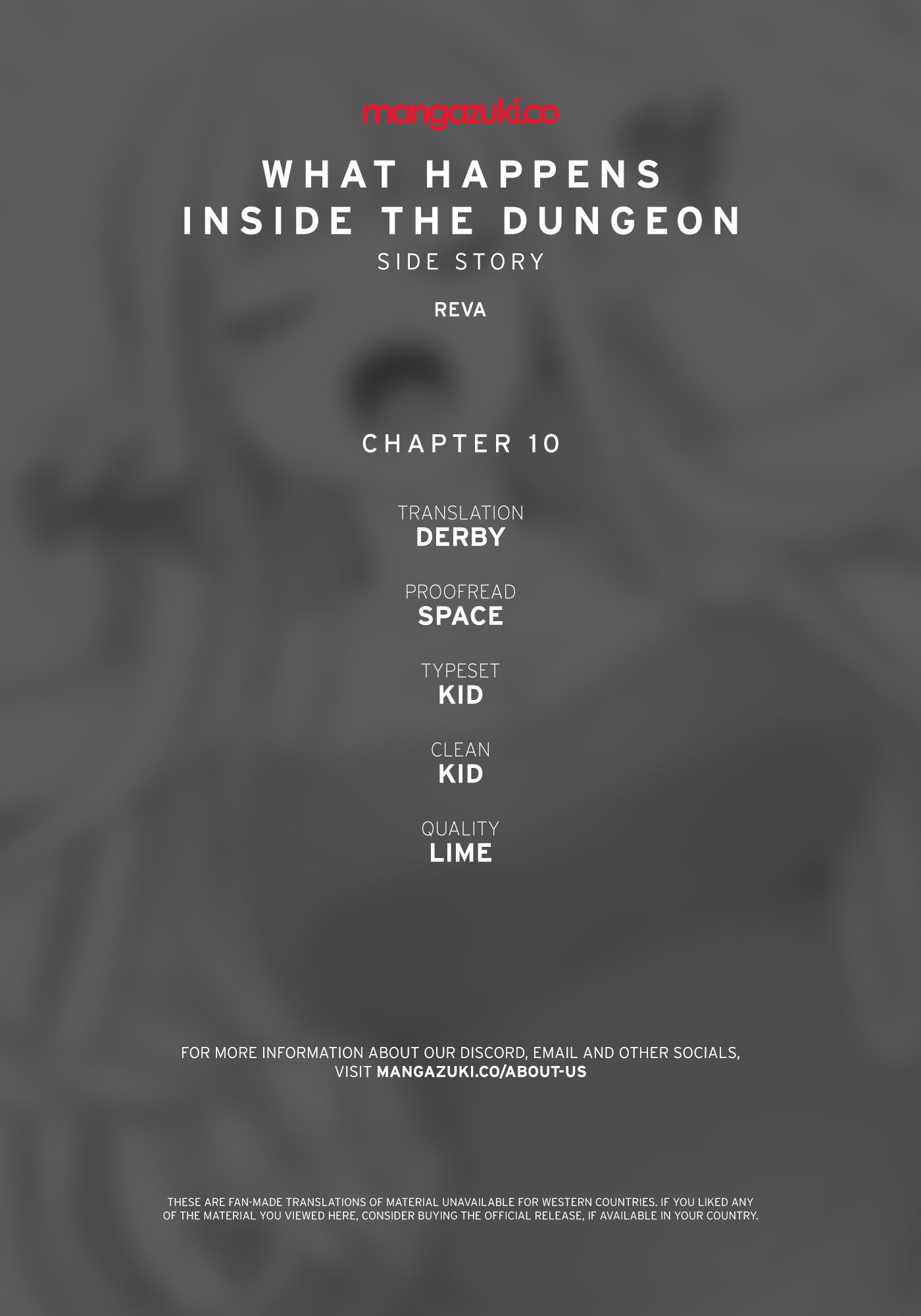 What Happens Inside the Dungeon chapter 120 page 1