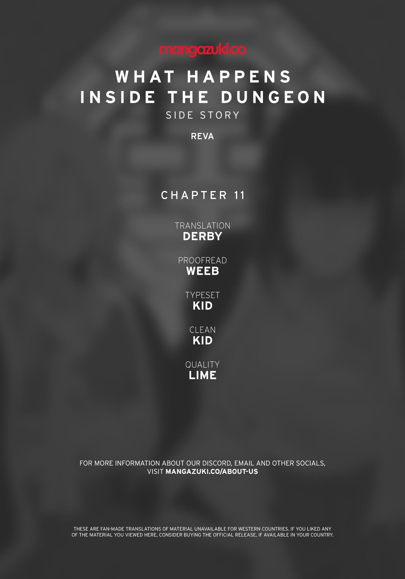 What Happens Inside the Dungeon chapter 121 page 1