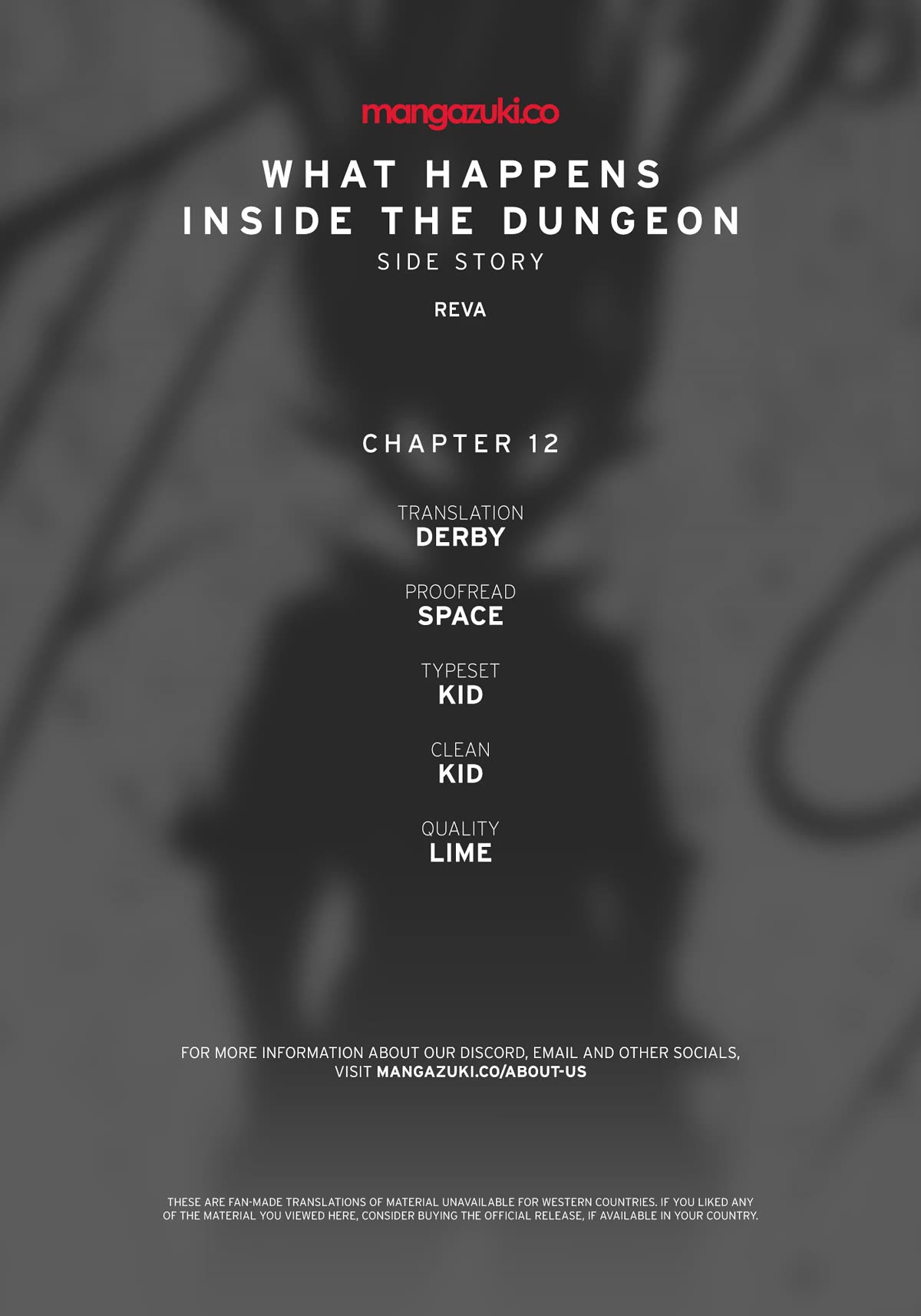 What Happens Inside the Dungeon chapter 122 page 1