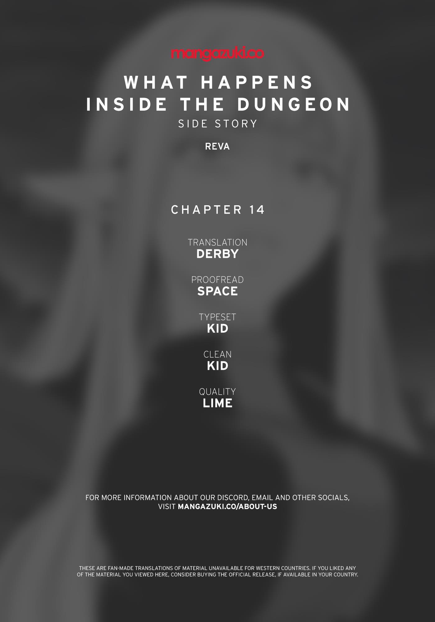 What Happens Inside the Dungeon chapter 124 page 1