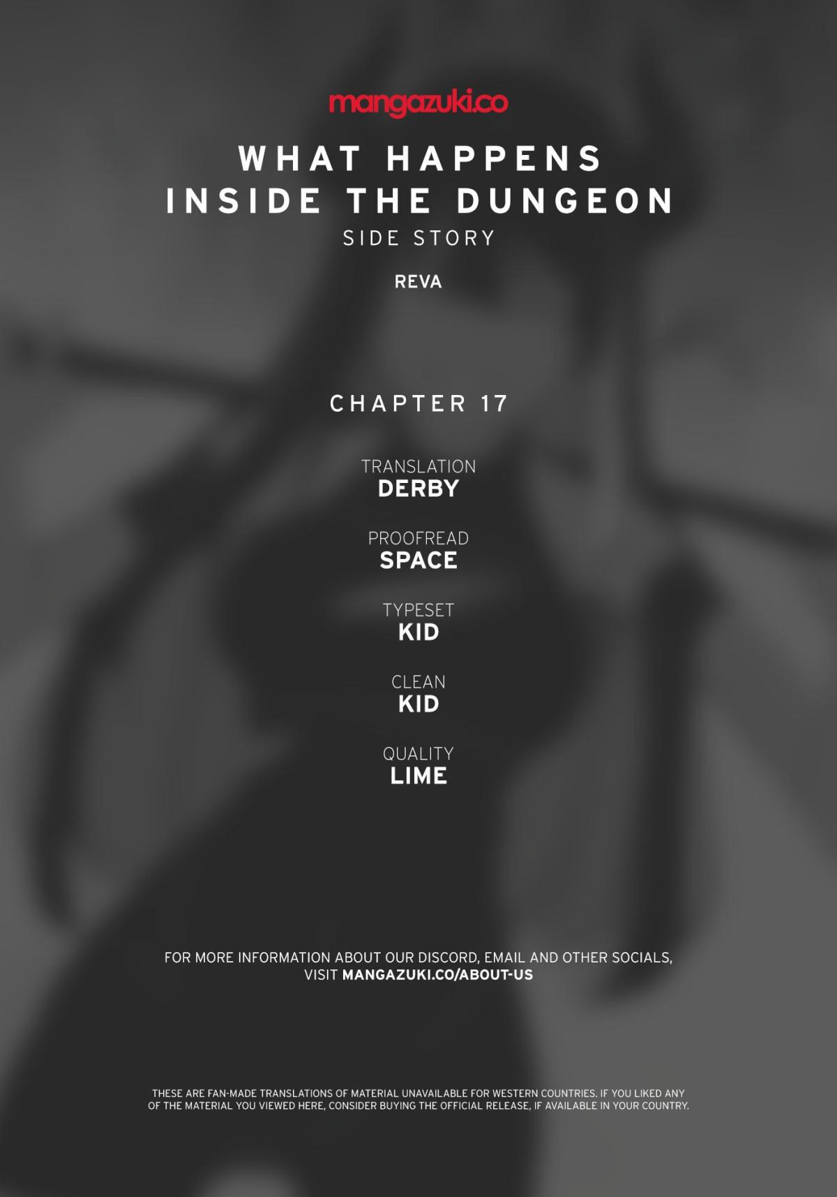 What Happens Inside the Dungeon chapter 127 page 1
