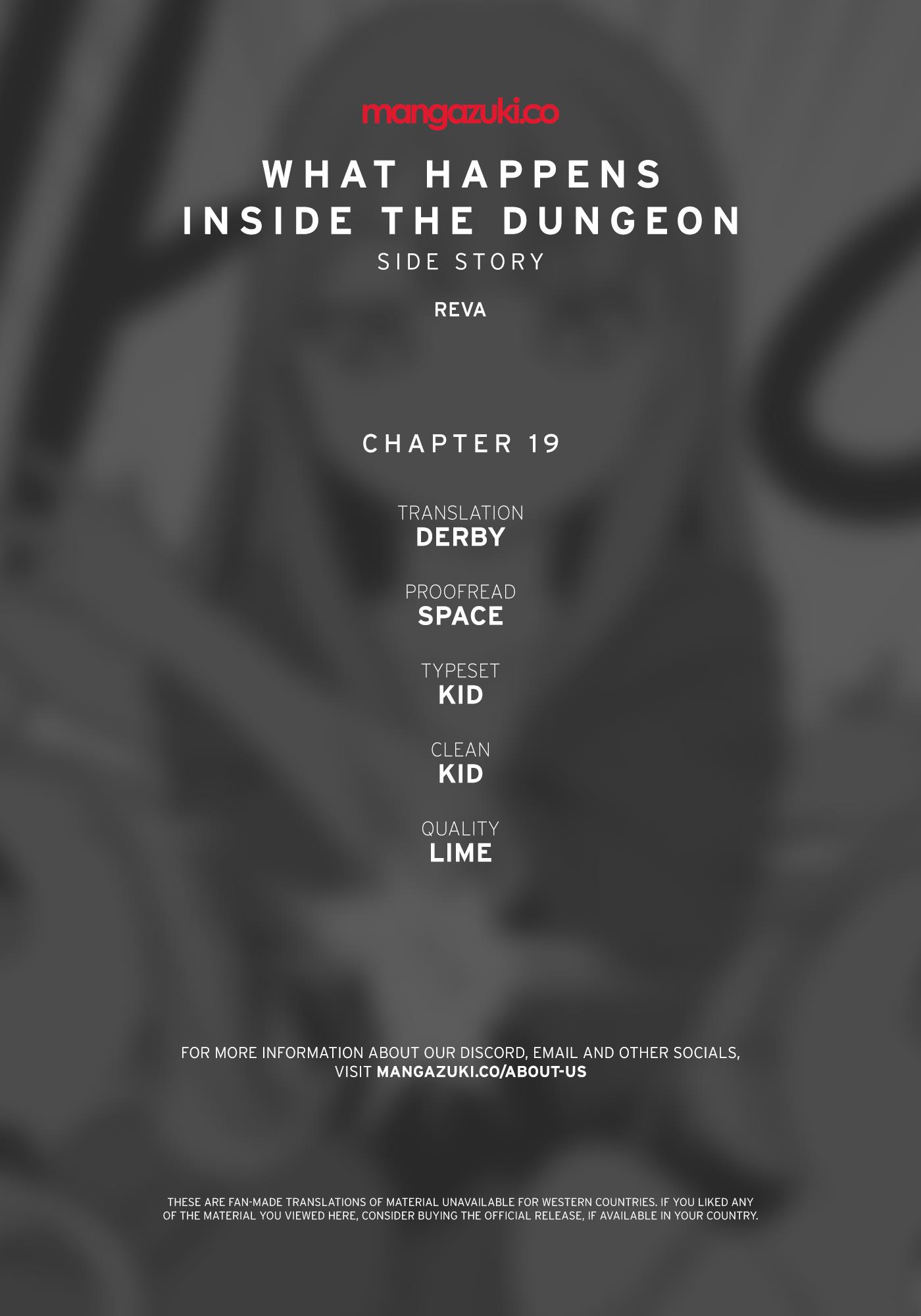 What Happens Inside the Dungeon chapter 129 page 1