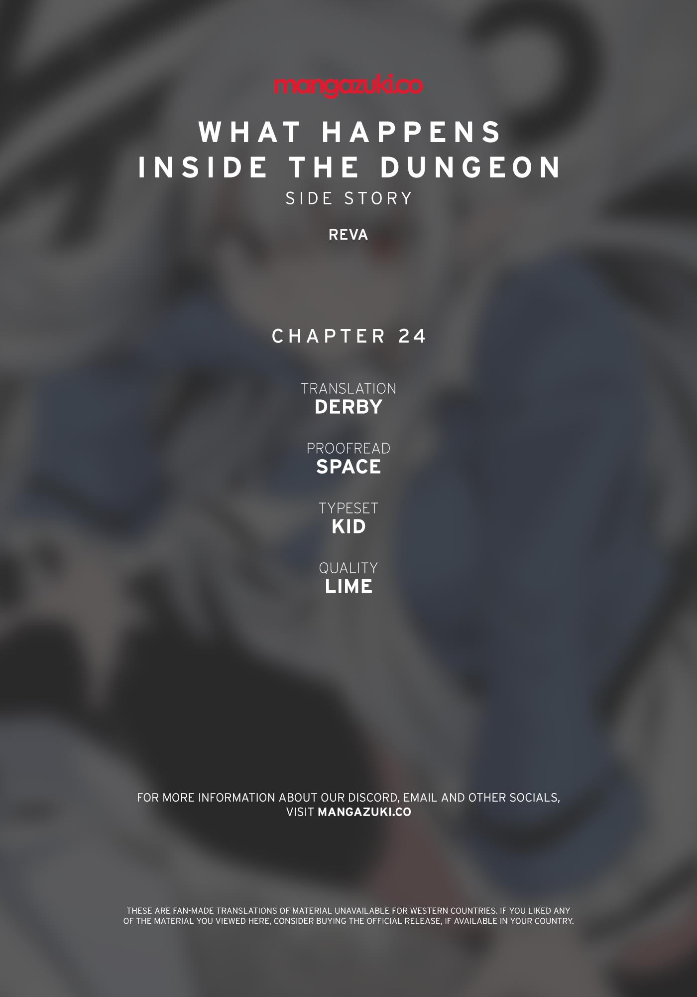 What Happens Inside the Dungeon chapter 134 page 1