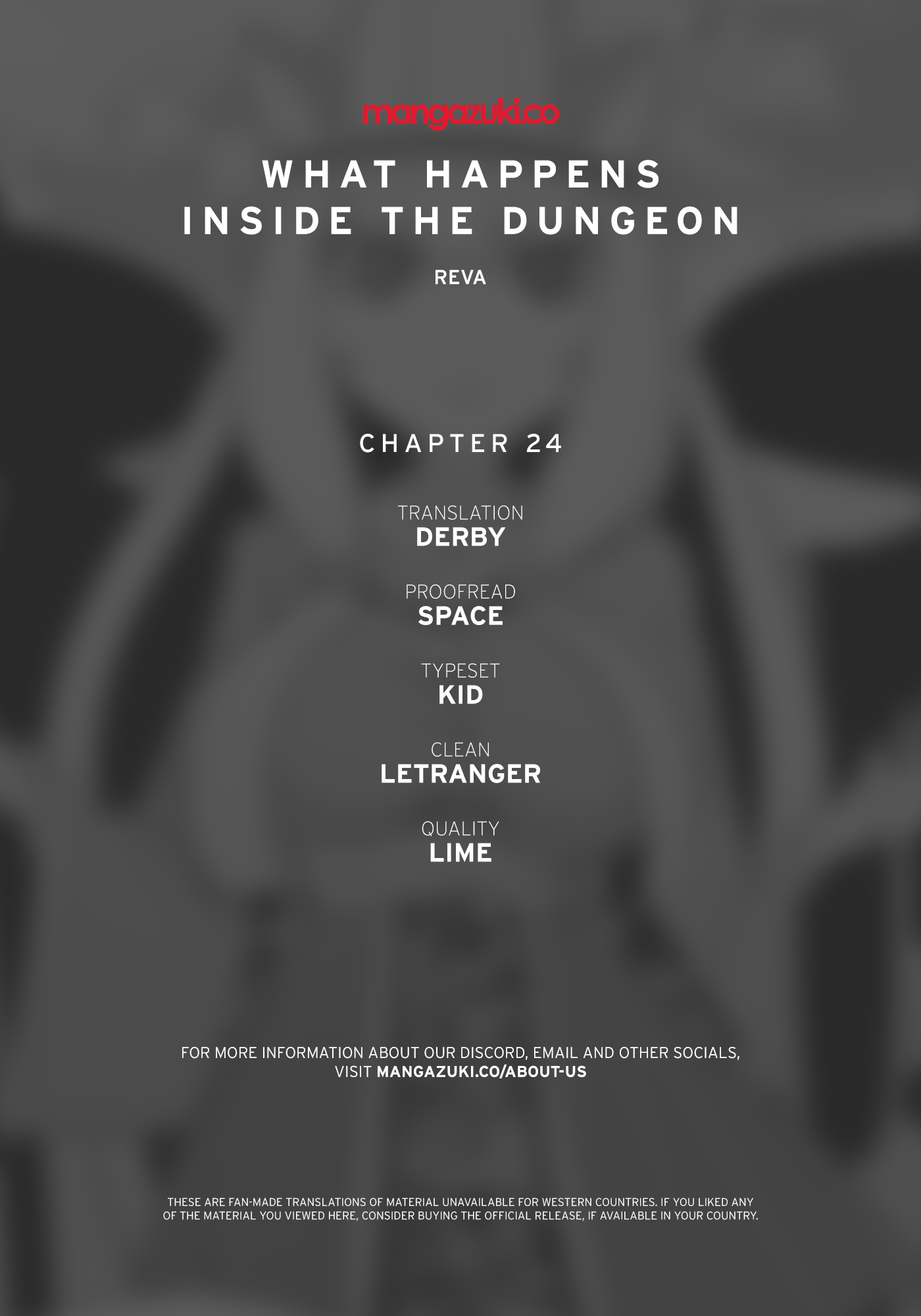 What Happens Inside the Dungeon chapter 24 page 1