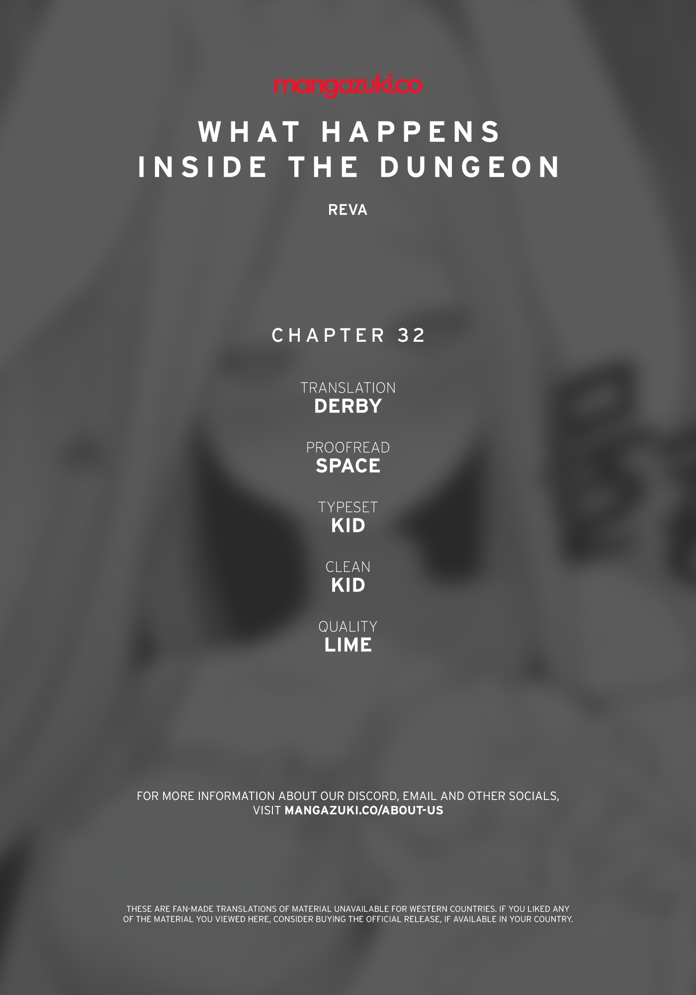 What Happens Inside the Dungeon chapter 32 page 1