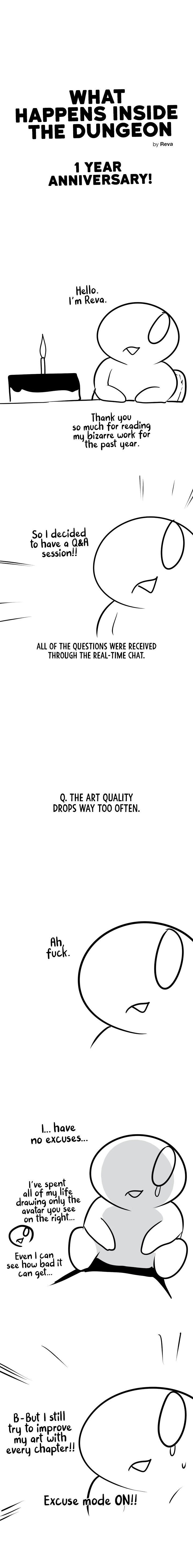 What Happens Inside the Dungeon chapter 42.5 page 1