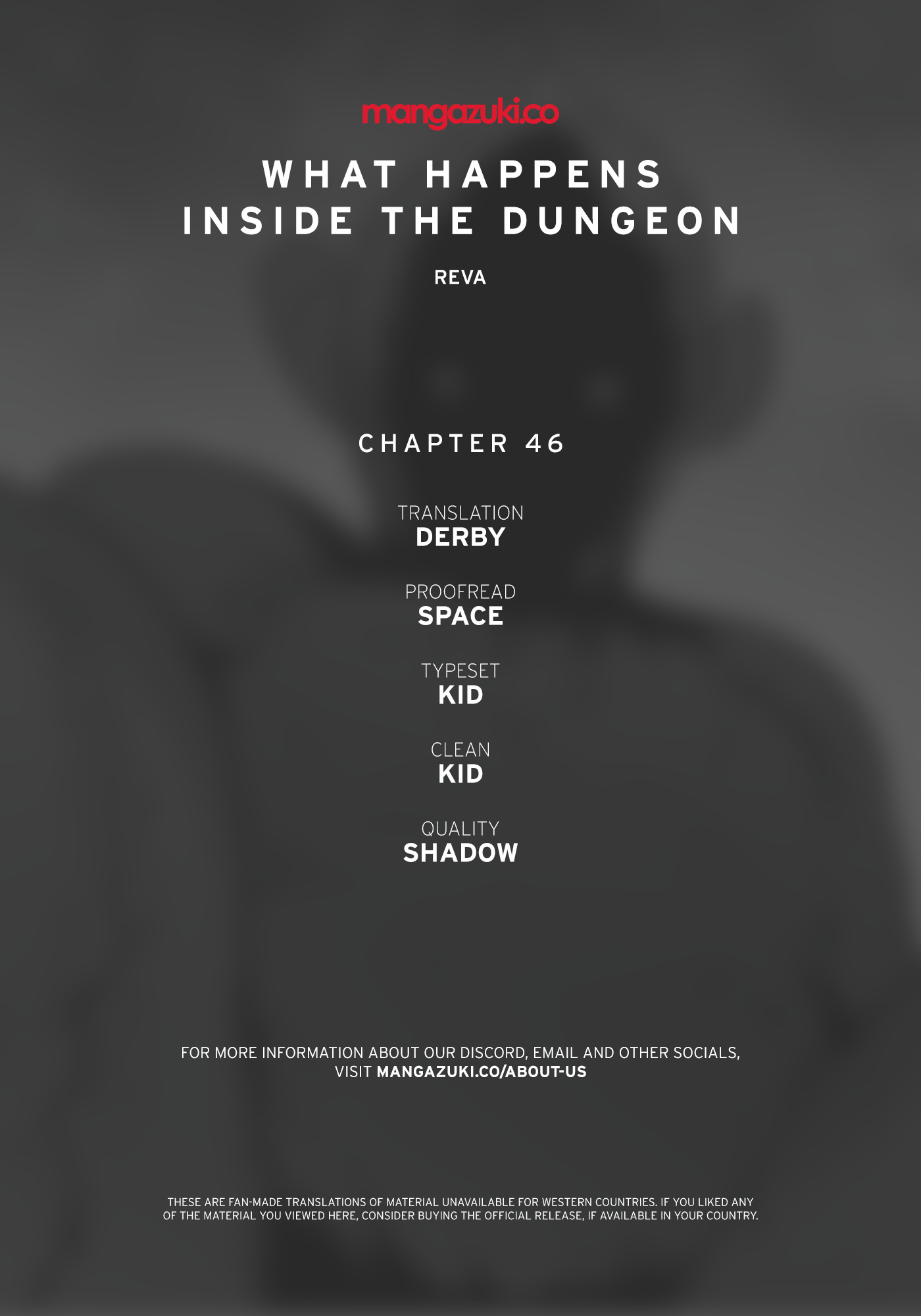 What Happens Inside the Dungeon chapter 46 page 1