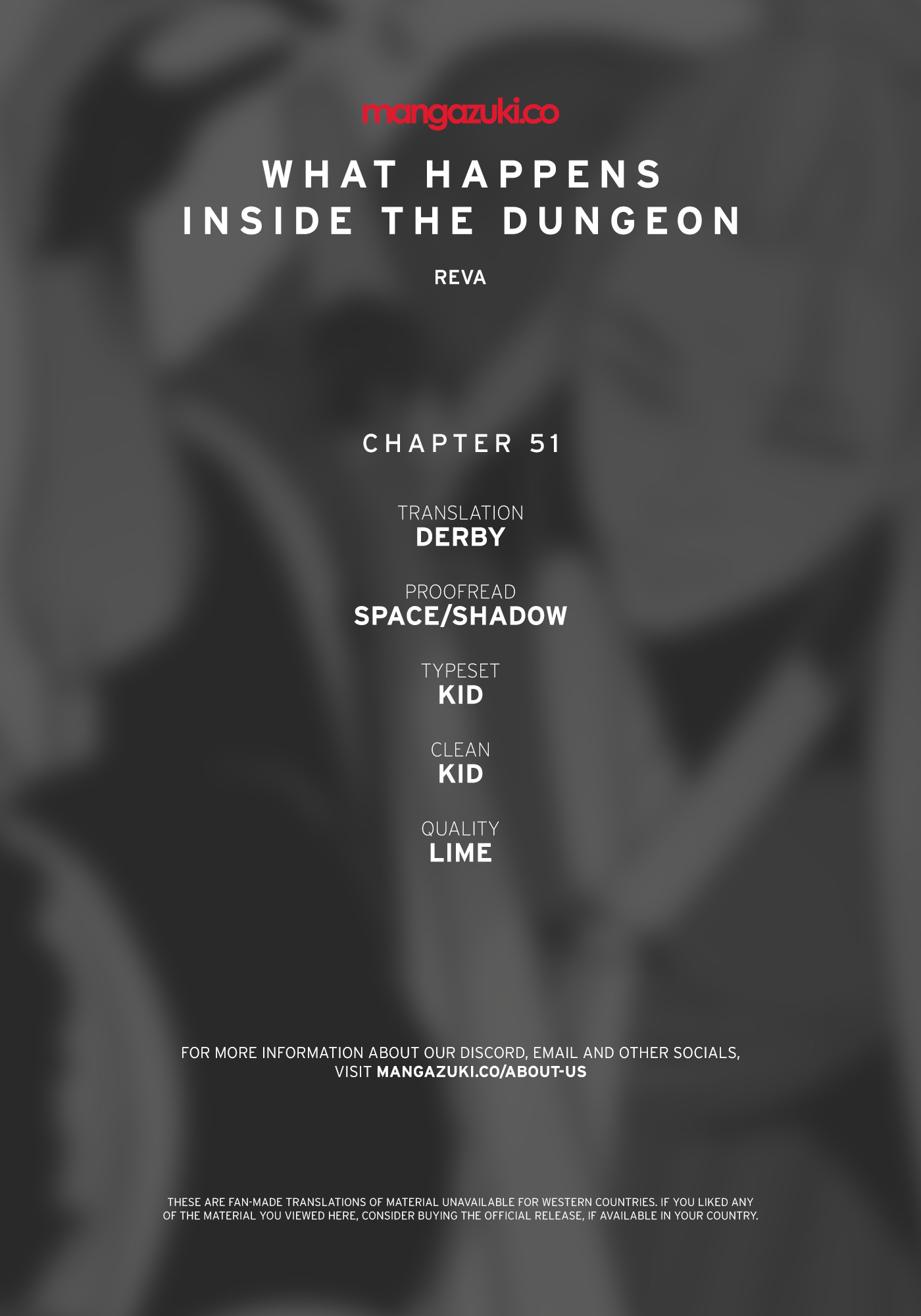 What Happens Inside the Dungeon chapter 51 page 1
