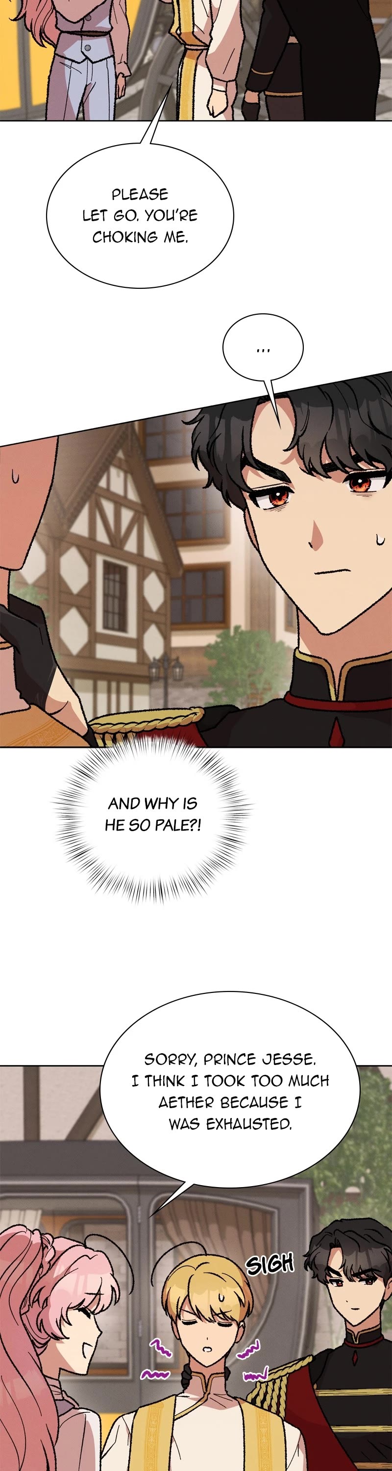 What Happens When the Sub Male Lead Goes on Strike chapter 35 page 36