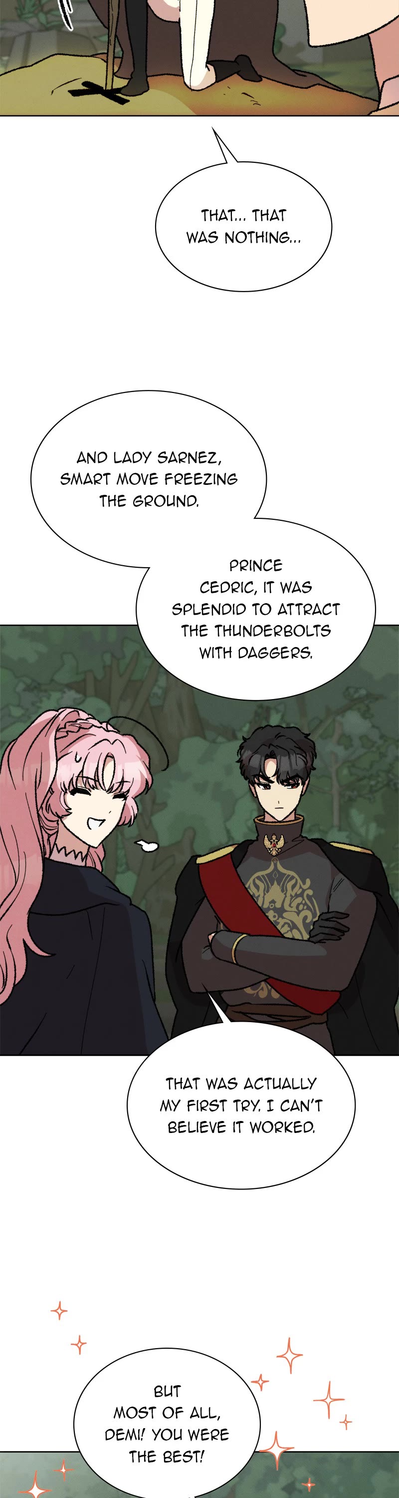 What Happens When the Sub Male Lead Goes on Strike chapter 37 page 38